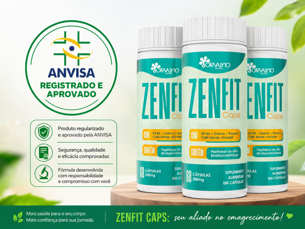 zenfit caps aprovado pela anvisa